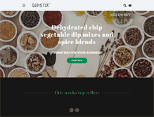Tablet Screenshot of dipstix.com
